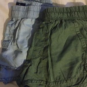 Two American Eagle fabric shorts